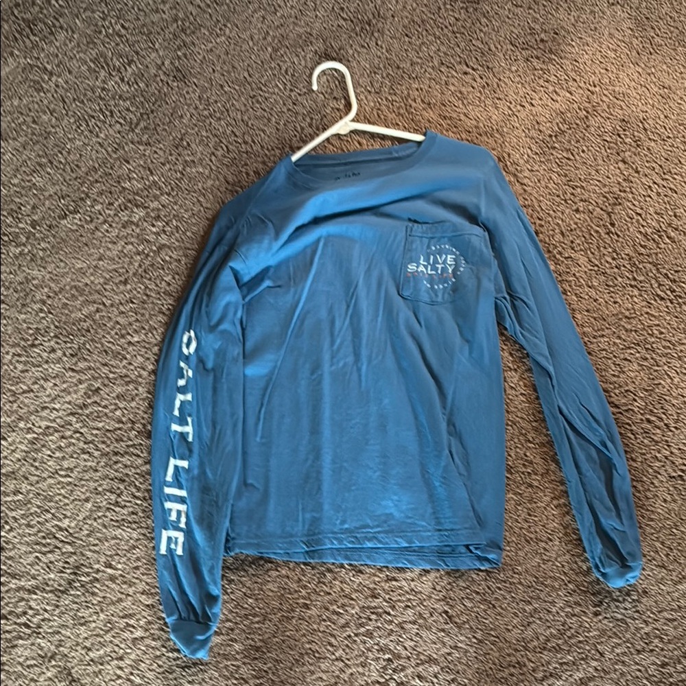 Salt Life Ocean Blue Long Sleeve Tee